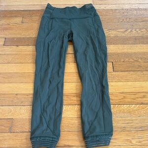 lululemon athletica Dark Green High-Rise Workout Leggings